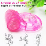5 Pcs Disposable Vibrating Penis Ring, Clitoral Mini G Spot Stimulator? For Increased Stamina & Enhanced Erections, Female Clit Vibrator Adult Toy?For Couples Pleasure?Improved Female Pleasure