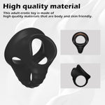 Testicle Toys Testicle Crusher Cbt Silicone Chastity Devices For Men Testicles Gag Scrotal Restraints Scrotum Restraint Bdsm Cock And Ball Torture Testicle Stretcher Sex Toy For Men