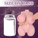 2.1 Lbs Mini Bbw Sex Doll Men Masturbation, Small Love Doll Torso For Man Adult Sex Dolls With Big Fat Boobs And Ass, Portable Male Sex Toys Sex Stroker With 3D Realistic Textured