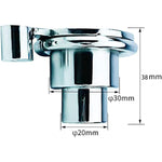 Male Chastity Cage Device With Cock Ring Lock Stainless Steel Negative Lock Series Single Double Layer Down Press Chastity Lock 52D (Double - Ring 45Mm)