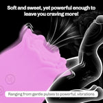 Rose Vibrators Toy | Sexual Pleasure Tools For Women | Quiet And Powerful Rose Sex Toy | Rose Toy Waterproof Adult Toys | Compact And Discreet Sex Toys For Women | Sex Toys Amazing Gift (Pink)