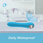 Realistic Silicone Dildos with 10 Vibration Modes for Men and Women, Soft Bendable Clitoral Vibrators
