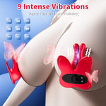 Nipple Toys Nipple Vibrator, Bdsm Toys Nipple Clamps Vibrators With 9 Vibration Modes, Women Sex Toys Vibrating Nipple Clamps, Adult Toys Magnetic Nipple Toy For Couples Sex Pleasure