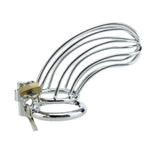 Cock Cage For Male Chastity Device With 3 Sizes Of Rings, Mens Metal Chastity Cage Sex Toys, Adult Sissy Toys Mens Penis Exercise And Abstinence