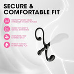 Sex Toys - Anal Adventures Prostate Stimulator - 5Inch Smooth Curved Plug For Enhanced Orgasm & P-Spot Stimulation - Comfortable & Body-Safe - Hands-Free - Men, Women & Couples - Black