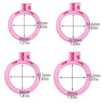 Sissy Chastity Cage Small Male Penis Cage Cock Cage Pink Sex Toy Chastity Devices Chastity Lock Design Bdsm Toys For Couples Sex (Pink)
