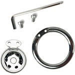 Stainless Steel Smooth And Light Men'S Desire To Escape Chastity Lock Short Chastity Lock Cage 45Mm