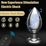Adult Sex Toys Prostate Massager Vibrating Butt Plug With 10 Vibrating Modes And Electric Shock Anal Vibrators Male G Spot Vibrator Adult Dildo Toys For Men Women Couples