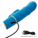 Love Bunny Beaded G Bunny, Waterproof Rechargeable Silicone Rabbit Vibrator with Over 100 Combinations of Thrusting Beads and Flickering Pleasure Pink SE-0619-53-3