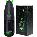 Automatic Sucking Male Masturbators Adult Sex Toy 6In1 App Control 10 Vibration 3 Sucking Modes Heating Function Real Voice Men Suction Sex Machine Green