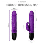 2024 New Sex Toys Wand Vibrator Silicone Realistic Dildo Safety Material For G Spot Anal Dildo Rabbit Sex Adult Toys For Women And Couple Handheld Portable