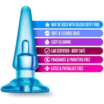 B Yours Basic Anal Plug - Tapered Tip For Easy Insertion - Base Anchors Plug Outside The Body - 4 Inch Length And 1.25" Width - May Be Used With Blush Cutey Vibe - Sex Toy For Adults