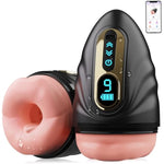 Male Sex Toy For Men - Male Masturbator Penis Trainer Adult Toys, App Control Sex Toys For Men, Mouth-Wrapped Men'S Sex Toy With Heating Rod, Lcd, Sex Machine Adult Sex Toys & Games
