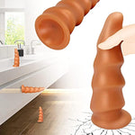 Liquid Silicone Anal Butt Plug Sex Toys Ultral Soft Anal Trainer Anal Plugs Flexible Anus Dilator Anal Plug Adult Sex Toys For Men Women Masturbation G-Spot Stimulator Butt Plugs Dildo (M)