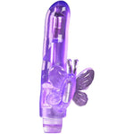 Vibrating Dildo Butterly Clit Stimulator Waterproof Multi-Speed Vibrations Adult Sex Toy