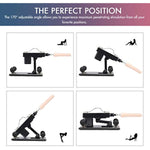 Sex Love Machine Adult Toy, Thrusting Fucking Device For Men And Women Masturbation, Automatic And Adjustable Vaginal Anal Massage Pumping Gun For Singles And Couples With 7 Attachments