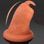 3.5" To 5.1“Diameter Extra Wide Huge Dildo,9.25 Inch Silicone Short Giant Uncut Foreskin Dildo With Suction Cup,Xxxl Big Fat Butt Plug For Deep Anal Stretch & P-Spot Stimulation