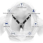 Chastity Belt Male Sissy Belts Chasity Device Anti-Off Auxiliary Chastity Strap Cage Sex Furniture Toys For Men (Black Three-Way Belt)