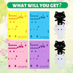 4 Pcs Cat Foam Art Craft Kits for Kids Ages 4+, Preschool Party Favor Activity