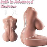 7Lb Realistic Sex Doll Mens Sex Toys Male Masturbator For Men Adult Toys With Large Breasts And 2 Channels, 3 In 1 Men Love Doll Full-Size Torso Masturbation Toys, Soft Body