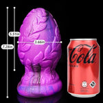 Big Anal Butt Plug Sex Toys Soft Silicone Anal Plug Adult Sex Products With Leaf Texture And Suction Cup Base For Wen Women Prostate Stimulation And Pleasure (L)