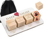 Date Night Dice Board Game Valentine'S Day Gift For Couples, Girlfriend Boyfriend Married Wife Husband, Fun Decision Making Ideas, For Him Her, Wedding, Anniversary, Adult Gag Gifts