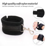 Sex Resistance Bands King Bed Sex Handcuffs And Restraints For Bed Hand Leg Cuffs Ankle Wrist Bed Restraints Bed Bondaged Rope Cord & Rope Sex Hand Cuff Bracelets For Couples Bed Straps Bdsm Sweater