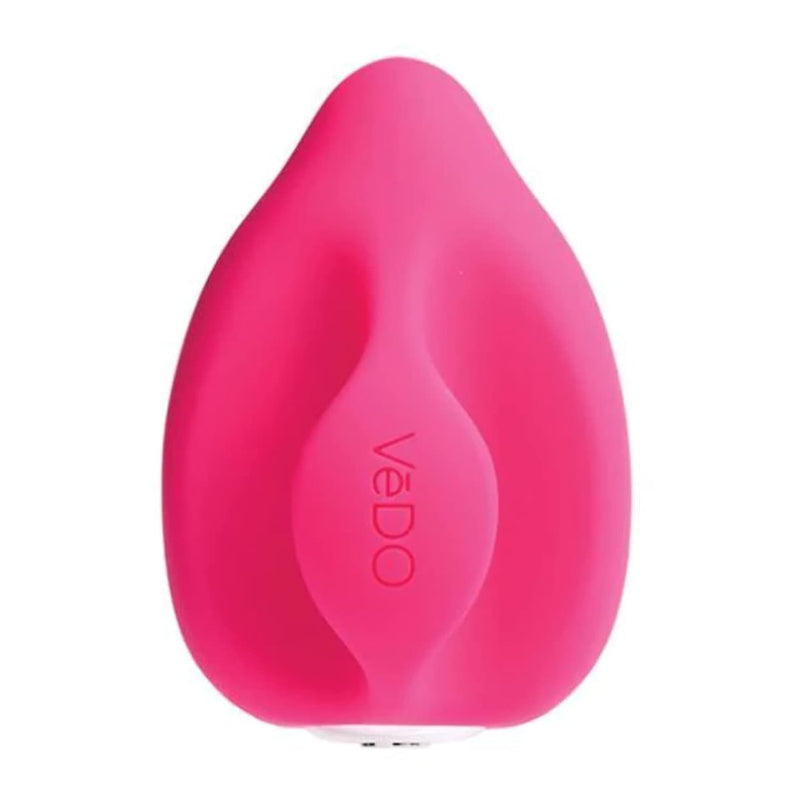 Yumi Clitoral Vibrator, Rechargeable Lay-On Adult Sex Toy For Women, Waterproof Finger Vibe, Easy Grip Handle (Pink)