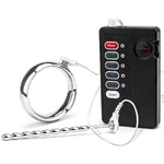 Urethral Sounds Dilators Penis Electric Shock Penis Plugmulti-Frequency Stretcher Screw Penis Plug For Male Masturbation Sex Toys For Men Adult Sex Products With Cock Ring(40Mm)