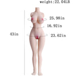 22Lb Sex Dolls With Legs, Tpe Male Masturbator With Vaginal Anal Sex Toy Sex Leg Torso Love Doll Sexual Companion For Single Adult Males