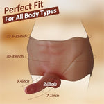 Strap on Dildo Panties, High Elastic Wearable Dildos Underwear