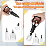 4 Sizes Nipple Sucker Massage Enlargement Enlarger Breast Suckers Buttocks Enhancement Pump Lifting Vacuum Suction Cupping Clit Stimulator Adult Sm Sex Toys Games