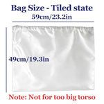 5PCS Storage Set Maintain Kit for Sex Doll Torso, Storage Bag for Male Adult Sex Toy, 2PCS Resuable Drying Rod for Vagina Anal Inside Channel, 2 Dryers for Drying Surface of TPE Silicone Material Toys