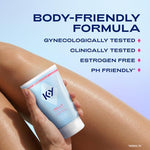 Lubricant Jelly Water Based Personal Lube For Women, Blue, Fragnance Free, 2 Oz
