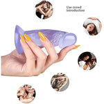 Realistic Dildo, Sex Toys For Beginners, Anal Plug For Women, Lesbians, Men, Gay And Couple (4.5" Blue)