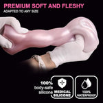 Single Vaginal Channel Pink Male Masturbator Pocket Masturbation Sleeve, Animal Reusable Male Masturbation Cup Sucking Adult Sex Toy, Pink Penis Simulation Blowjob Machine Stroker(6145)