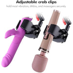 Clamp, Universal Adjustable Clamp For Vibrator Or Massager