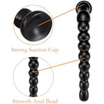 13Inch Anal Bead Butt Plug - Long Anal Dildo With 10 Bead Flexible Anal Plug Anus Dilator Vaginal Prostate Massage Stimulation Anal Sex Toy For Women Men Couple Lover (L)