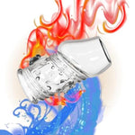 Reusable Penis Sleeve Cock Ring, Soft Men Cock Sleeve Extender Enlargement Cover Delay Ejaculation Long Lasting Stronger Strechy Realistic Penis Ring Dildo Adult Sex Toys For Men (6.2Cm)