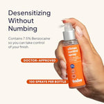 Hello Climax Control Delay Spray, Fast-Absorbing Male Genital Desensitizer With Benzocaine - Last Longer, Stamina Enhancing, Non-Numbing Mist For Men And Couples, 2 Fl Oz