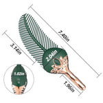 Vibrating Peacock Feather Tickler Silicone Fetish Feather Teaser Teasing Sticks Vibrator With 10 Vibration Modes Foreplay Flirting Sm Sex Toys