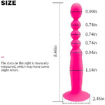 Meired Vibrating Butt Plug Anal Plug Training Toy, Bullet Vibrator Anal Sex Toys With Suction Cup Base For Male,Female And Beginner