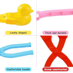 4 Pcs Snowball Maker For Kids, Snowball Clip, Perfect For Winter Toys And Games, Travel, Sandbox Toys For Kids Age 2-15, Gifts