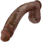 10 Inch Huge Black Silicone Dildo Sex Toy, Thick Realistic Fantasy Dildo With Suction Cup For Hands-Free Play, Strap-On Compatible, Ideal For Women, Couples & Experienced