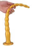 17Inch Sexy Toys Long Butt Plug With Suction Cup Medical Silicone Large Anal Toys, Prostate Massage Anus Dilator Anal Ball For Beginner Advanced Men Women, Anal Plugs, Anal Beads, Silicone Dildo