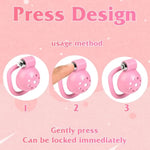 Penis Cage Sex Toys Flat Adult Toys Inverted Chastity Cage Chastity Lock Chastity Device Male Cage Beginner Cage Penis Cage Erection Ring Bondage Couple Lock