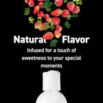 Water Based Creamy Lube, Zesty Strawberry Flavored, 8.3 Fl Oz