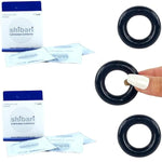 Elastomer Cock Ring For Men (3 Pack), Male Condoms 6 Count Bundle