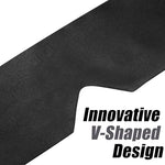 2 Pcs Satin Eye Mask for Sleeping, Black and Black