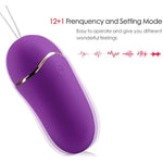 12Frequency Quiet Waterproof Silicone Love Egg For Women And Couple
